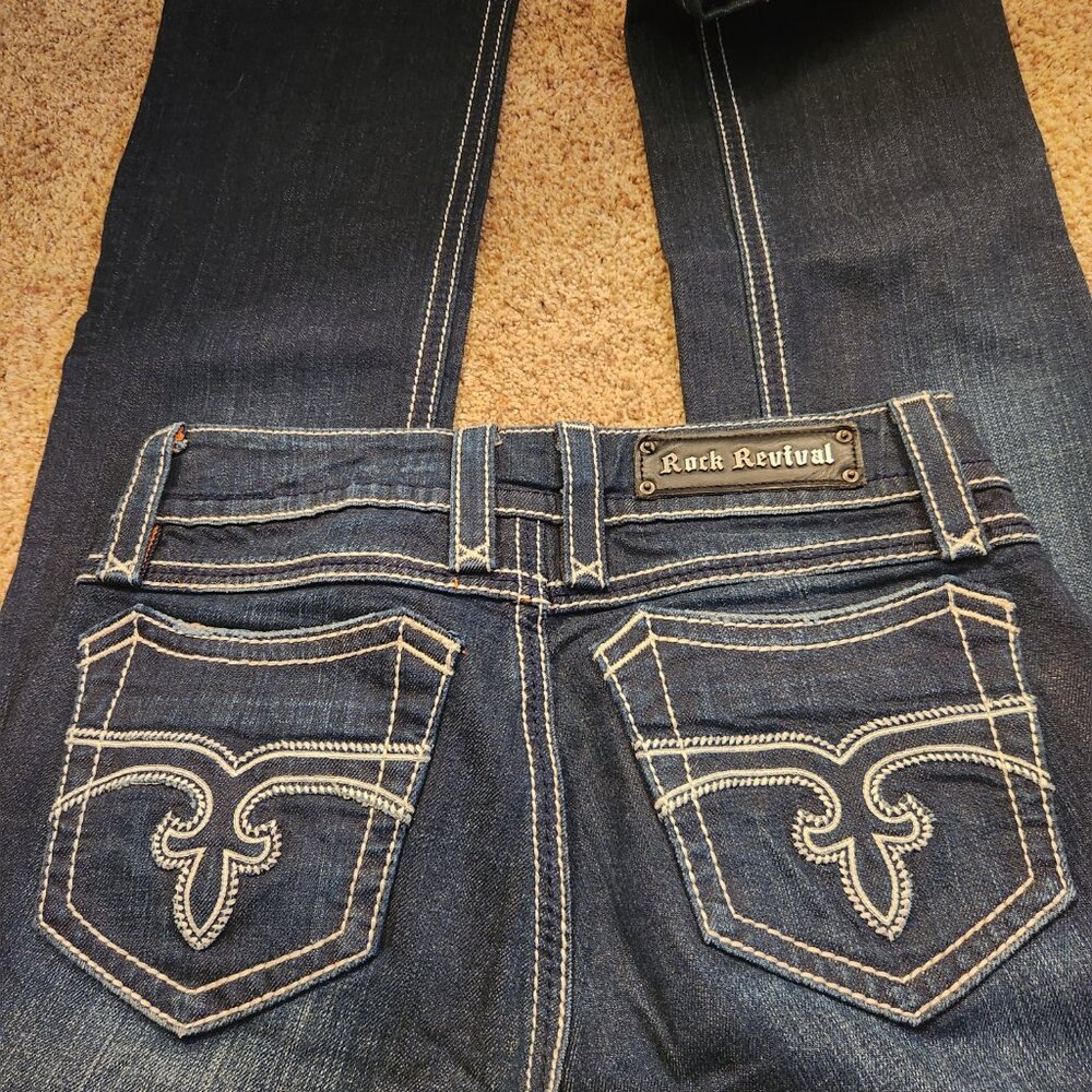 Rock Revival Leona Bootcut low rise jeans - Picture 6 of 6